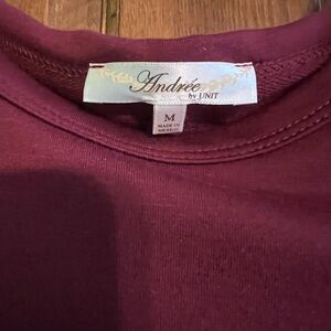 Andrée by Unit Burgundy Top